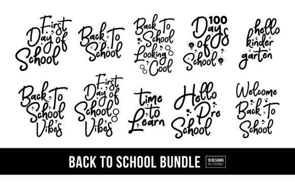 Back to School Hand Drawn SVG Quotes: Creative, Customizable Resources for Educators, Parents & Crafters