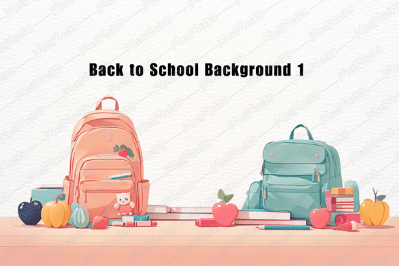Back to School Theme Cartoon Background: A Printable Resource for Educators, Parents, and Creatives