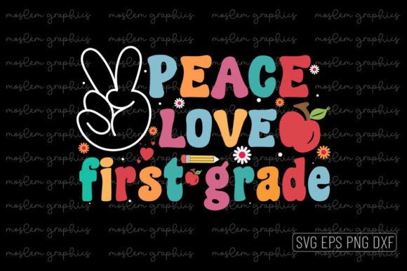 Peace Love First Grade – Back to School