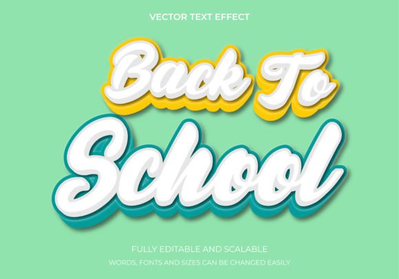 Text Effect Back to School Font Style: A Practical Resource for Seasonal Design Work