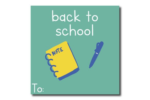 Tosca Card Back to School Stationary